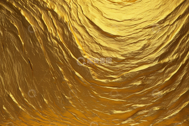 高清大图下载【趣麦麦图】金色纹理抽象背景素材