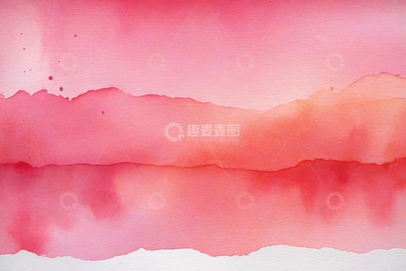 高清大图下载【趣麦麦图】粉红色系水彩艺术背景