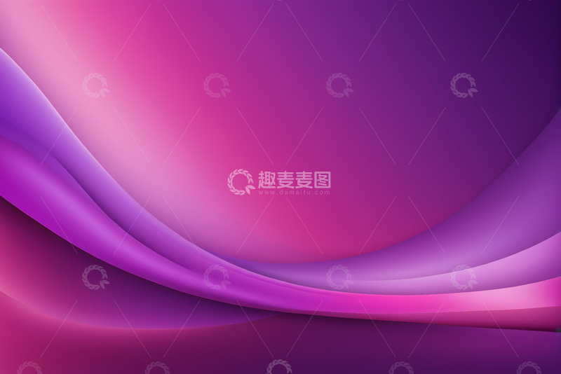 高清大图下载【趣麦麦图】粉紫色渐变抽象背景