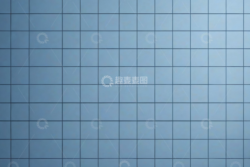 高清大图下载【趣麦麦图】蓝色方格图案背景