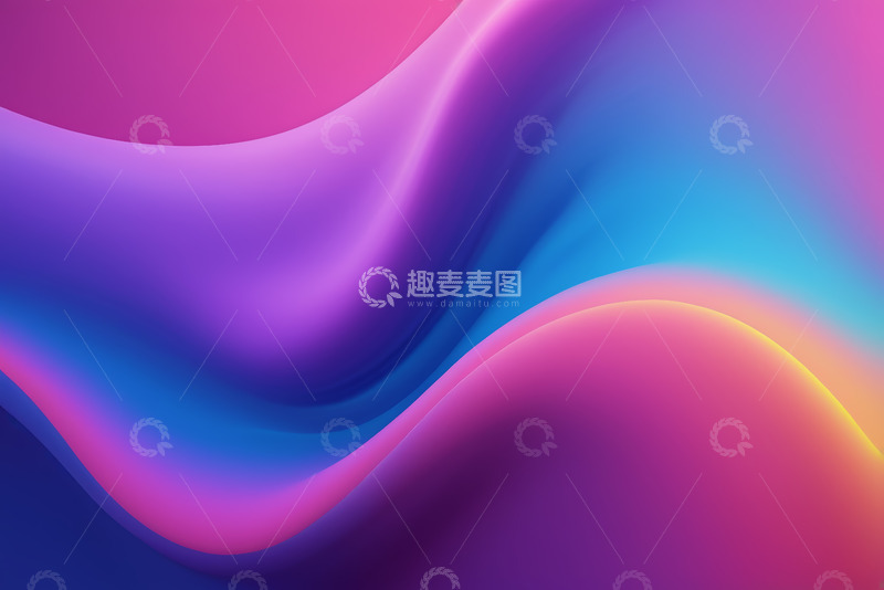 高清大图下载【趣麦麦图】渐变色彩抽象背景图