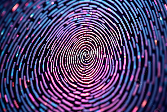 抽象螺旋线条科技背景图