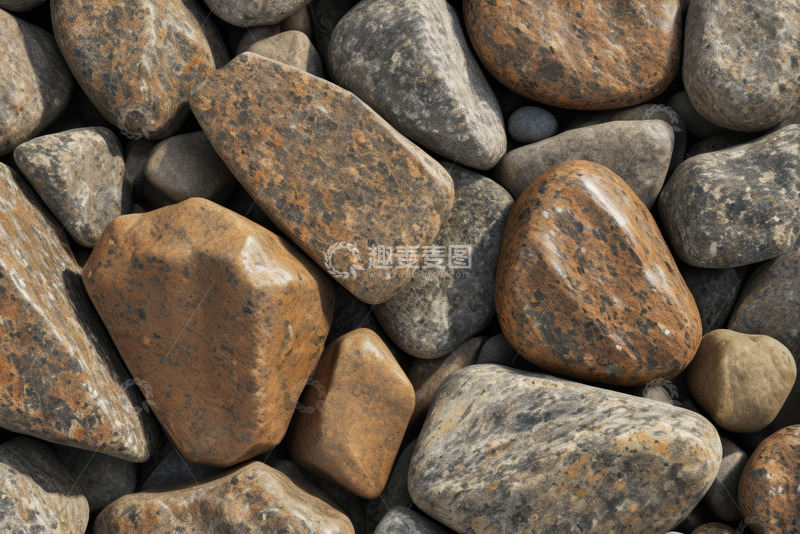 高清大图下载【趣麦麦图】多样形状的自然石头特写