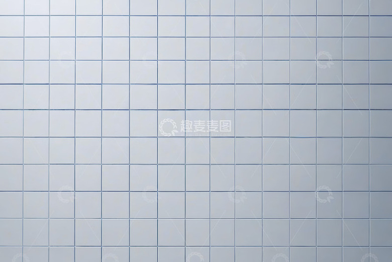 浅灰色小方块瓷砖墙面