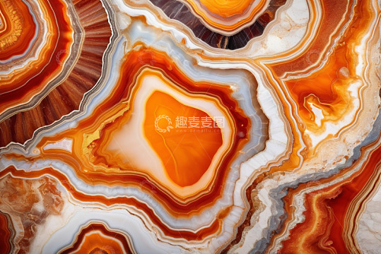 多彩玛瑙纹理图案