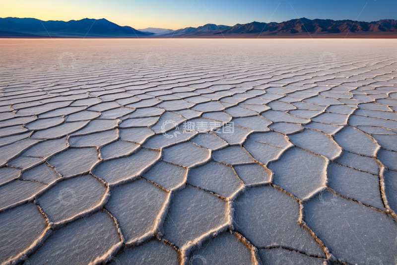 高清大图下载【趣麦麦图】沙漠盐滩自然风光
