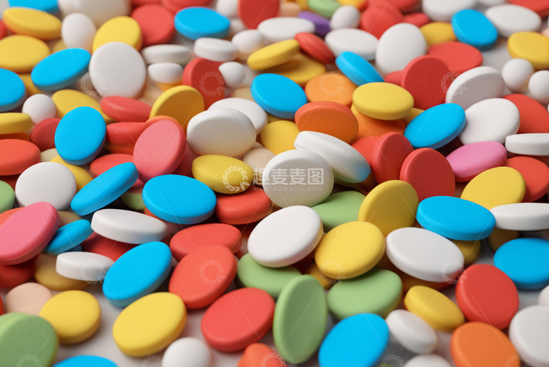 高清大图下载【趣麦麦图】多彩糖果特写素材