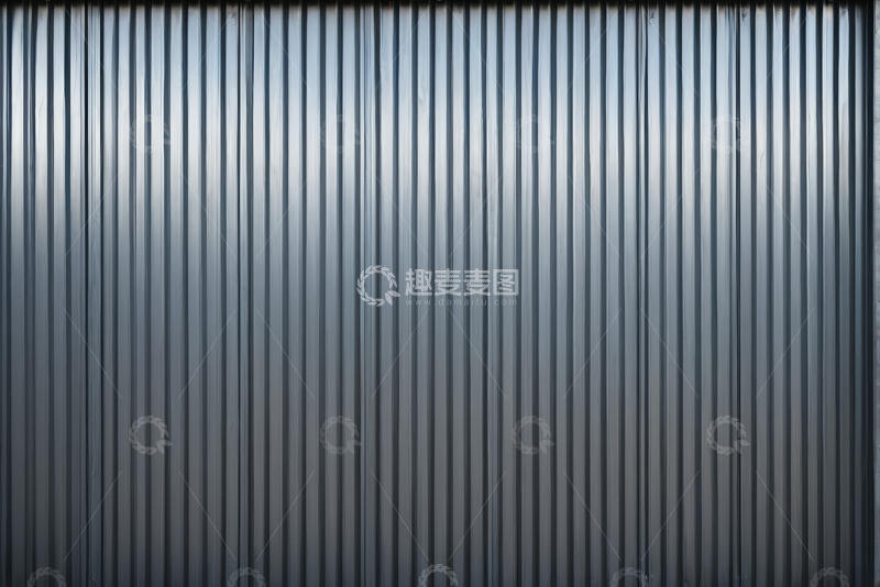 高清大图下载【趣麦麦图】金属波纹板墙面背景素材