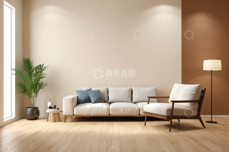 高清大图下载【趣麦麦图】简约风格室内家居场景