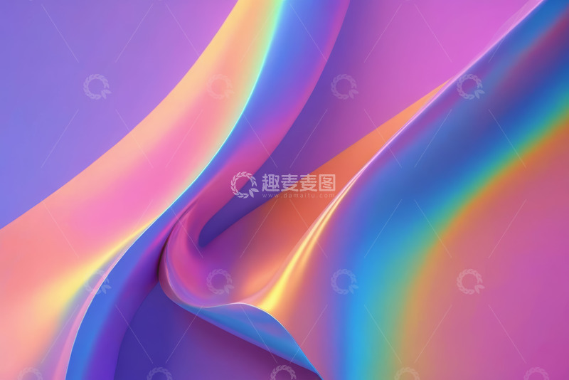 高清大图下载【趣麦麦图】渐变色彩抽象背景图案