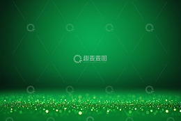 绿色发光粒子背景素材