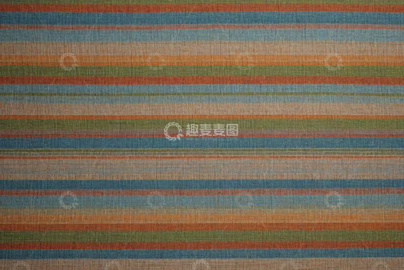 高清大图下载【趣麦麦图】彩色条纹纺织品纹理素材