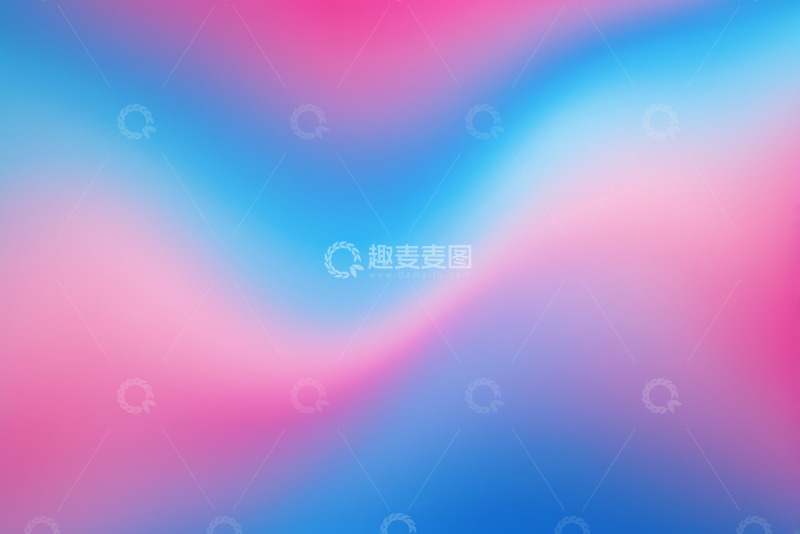高清大图下载【趣麦麦图】蓝粉渐变抽象背景图