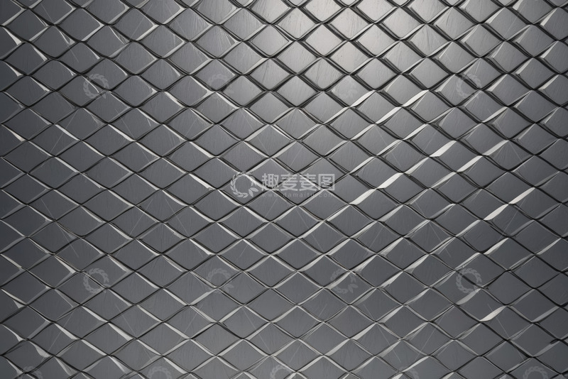 高清大图下载【趣麦麦图】金属菱形纹理背景