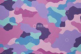 多彩抽象迷彩图案背景