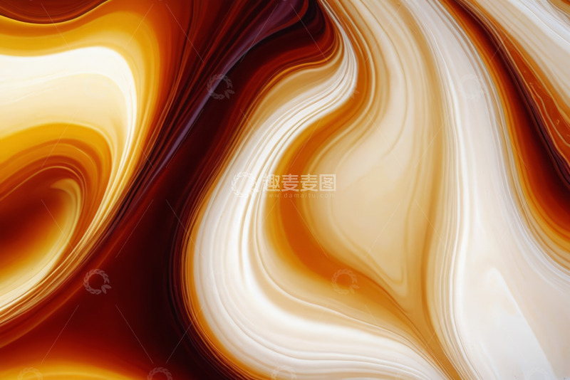 高清大图下载【趣麦麦图】抽象艺术流体背景图案