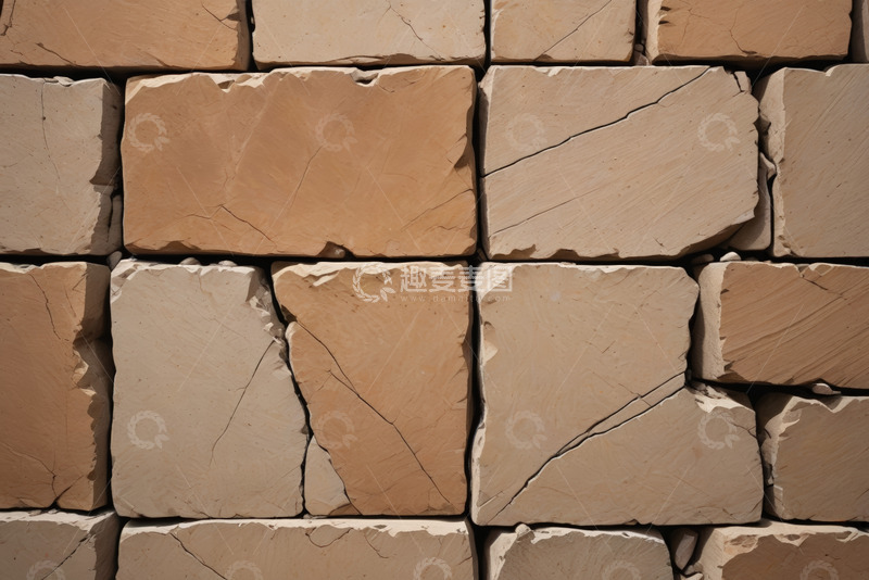 高清大图下载【趣麦麦图】石块墙面纹理特写