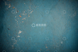 蓝色斑驳墙面纹理背景