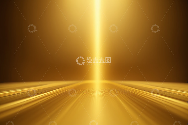 高清大图下载【趣麦麦图】金色发光背景舞台效果