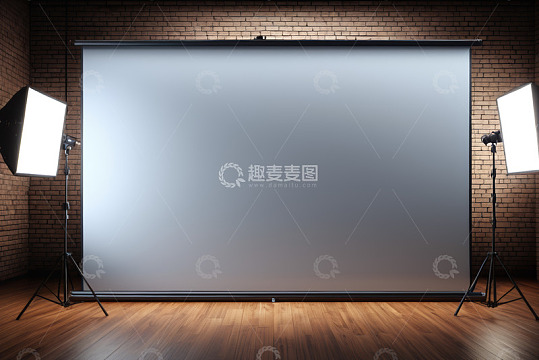 室内摄影幕布与灯光设备