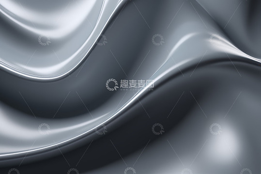 银灰色抽象光滑背景纹理