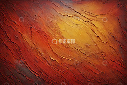 红黄色调油漆纹理背景