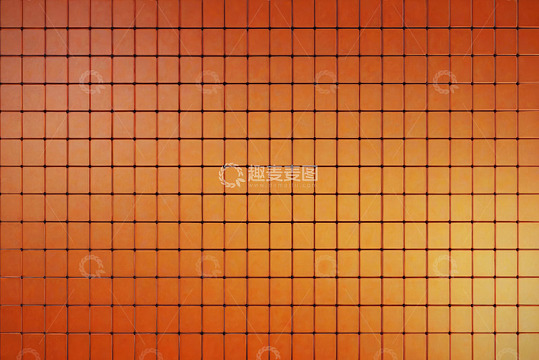 橙色方块拼接纹理背景