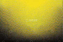 黄黑渐变半色调点状背景
