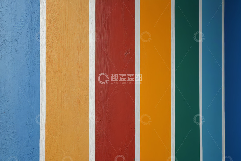 高清大图下载【趣麦麦图】多彩条纹墙面素材