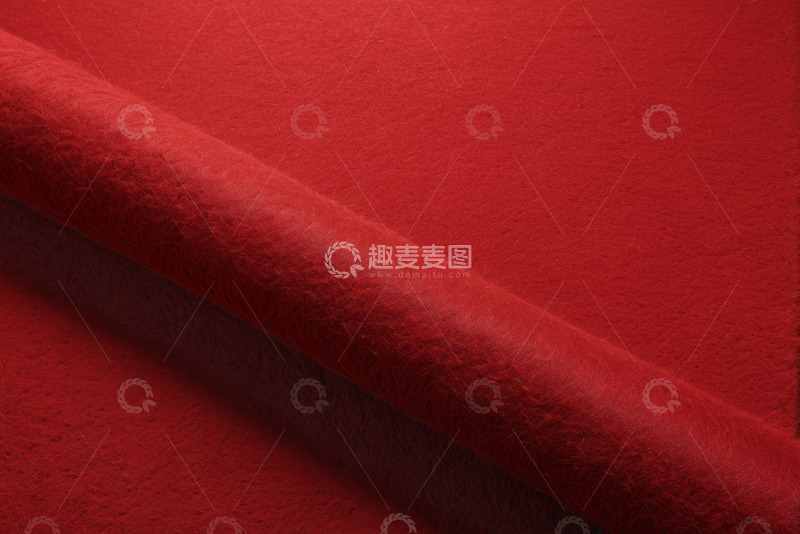 高清大图下载【趣麦麦图】红色织物纹理特写