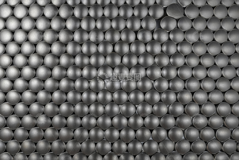 高清大图下载【趣麦麦图】金属圆球排列纹理素材