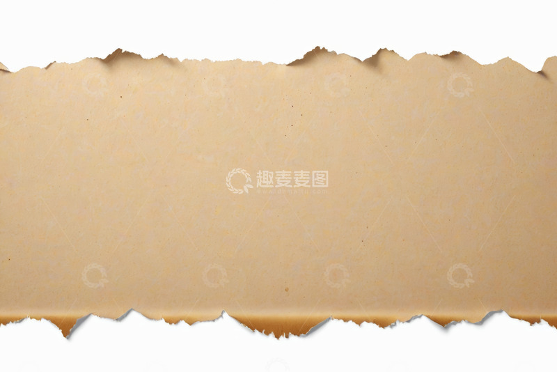 高清大图下载【趣麦麦图】-复古撕裂纸张背景