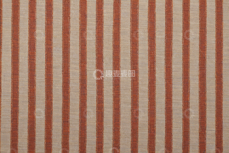 高清大图下载【趣麦麦图】棕米色竖条纹纺织品纹理