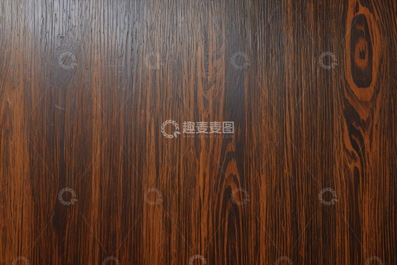 高清大图下载【趣麦麦图】深色木材纹理特写