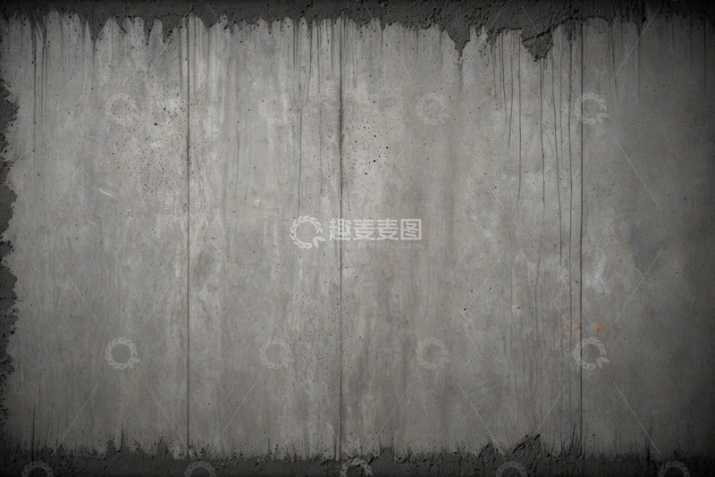 高清大图下载【趣麦麦图】灰色水泥墙面背景纹理