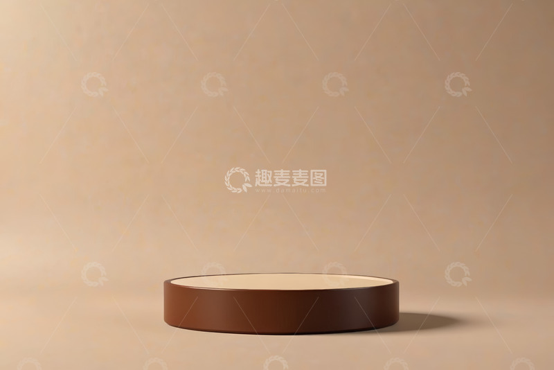 高清大图下载【趣麦麦图】现代圆形产品展示台