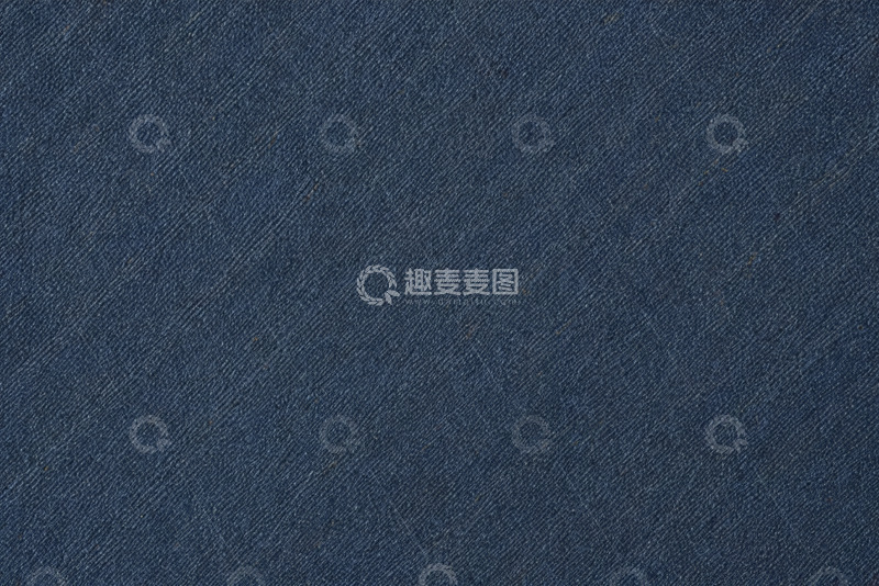 高清大图下载【趣麦麦图】蓝色牛仔布料纹理特写