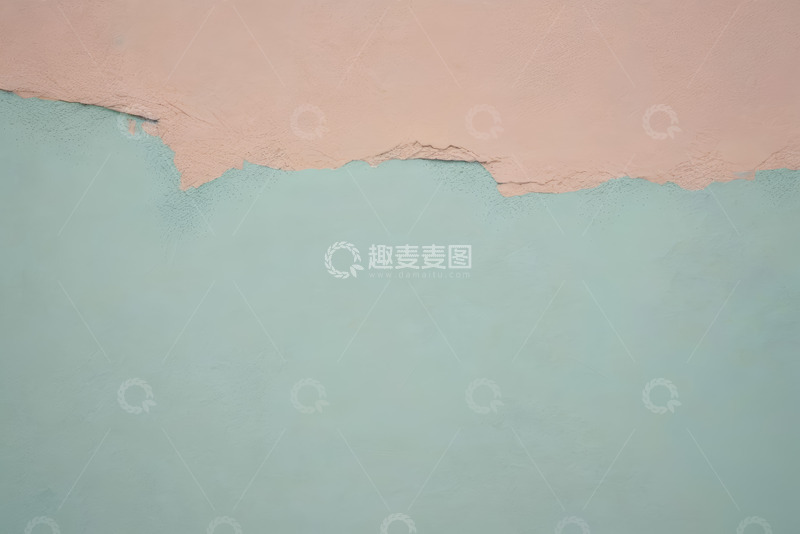高清大图下载【趣麦麦图】粉蓝双色剥落墙面纹理