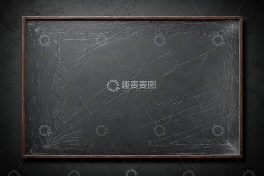带框黑色黑板素材