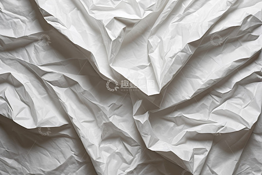 白色褶皱纸张纹理素材