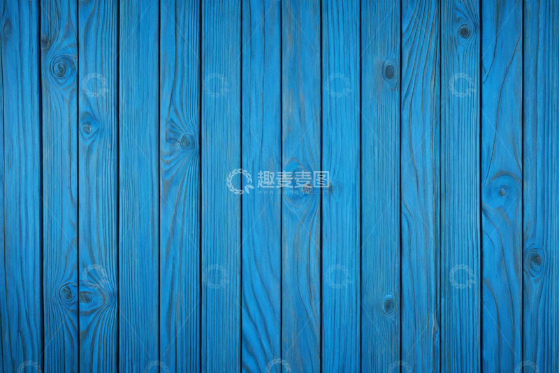高清大图下载【趣麦麦图】蓝色木板纹理背景素材