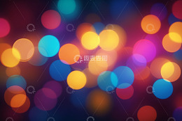 彩色光斑背景