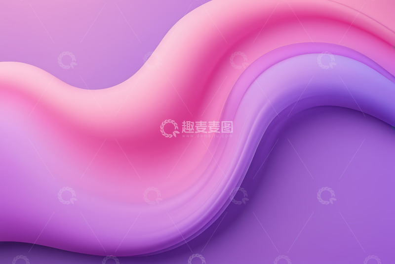 高清大图下载【趣麦麦图】粉紫色渐变抽象背景