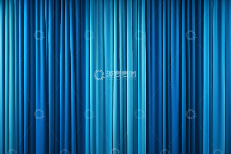 高清大图下载【趣麦麦图】蓝色竖条纹背景画面