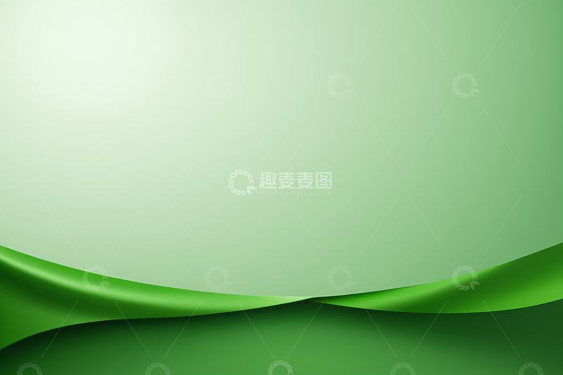 高清大图下载【趣麦麦图】绿色渐变背景设计素材