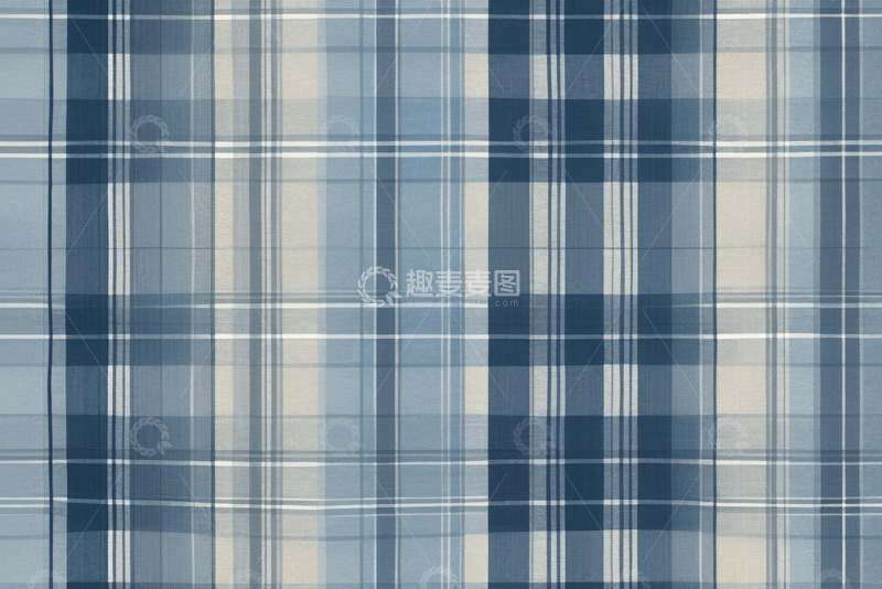 高清大图下载【趣麦麦图】蓝白格子图案纹理背景