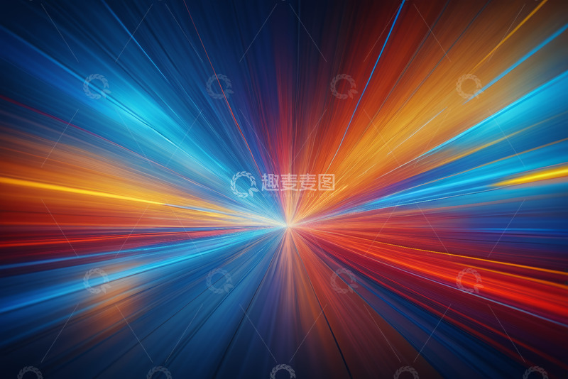 高清大图下载【趣麦麦图】动感放射光线背景素材