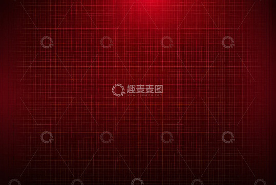 红色网格背景图