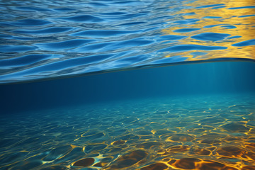 水面与水下的光影效果