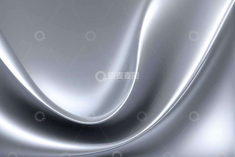 高清大图下载【趣麦麦图】银色抽象纹理背景